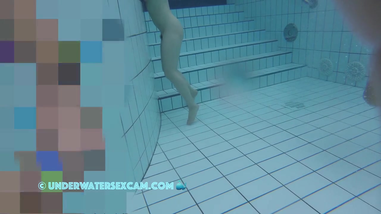 Asian Girl Nude In Sauna Pool First Time And Gets Horny