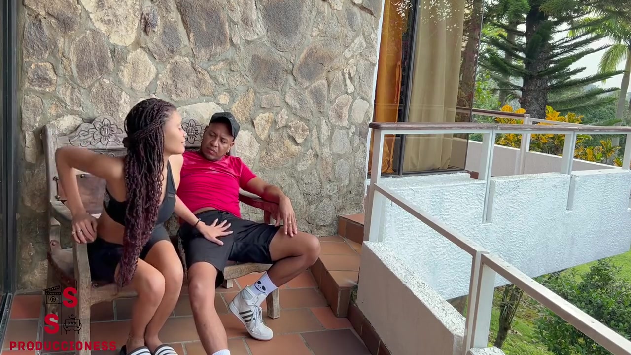 Fucking On The Balcony With My Stepdaughter Is A Wonderful