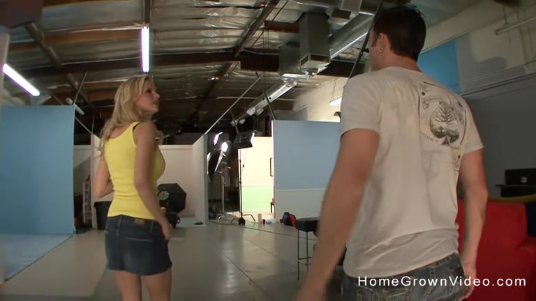 Big tit blonde Euro slut impaled by a big cock