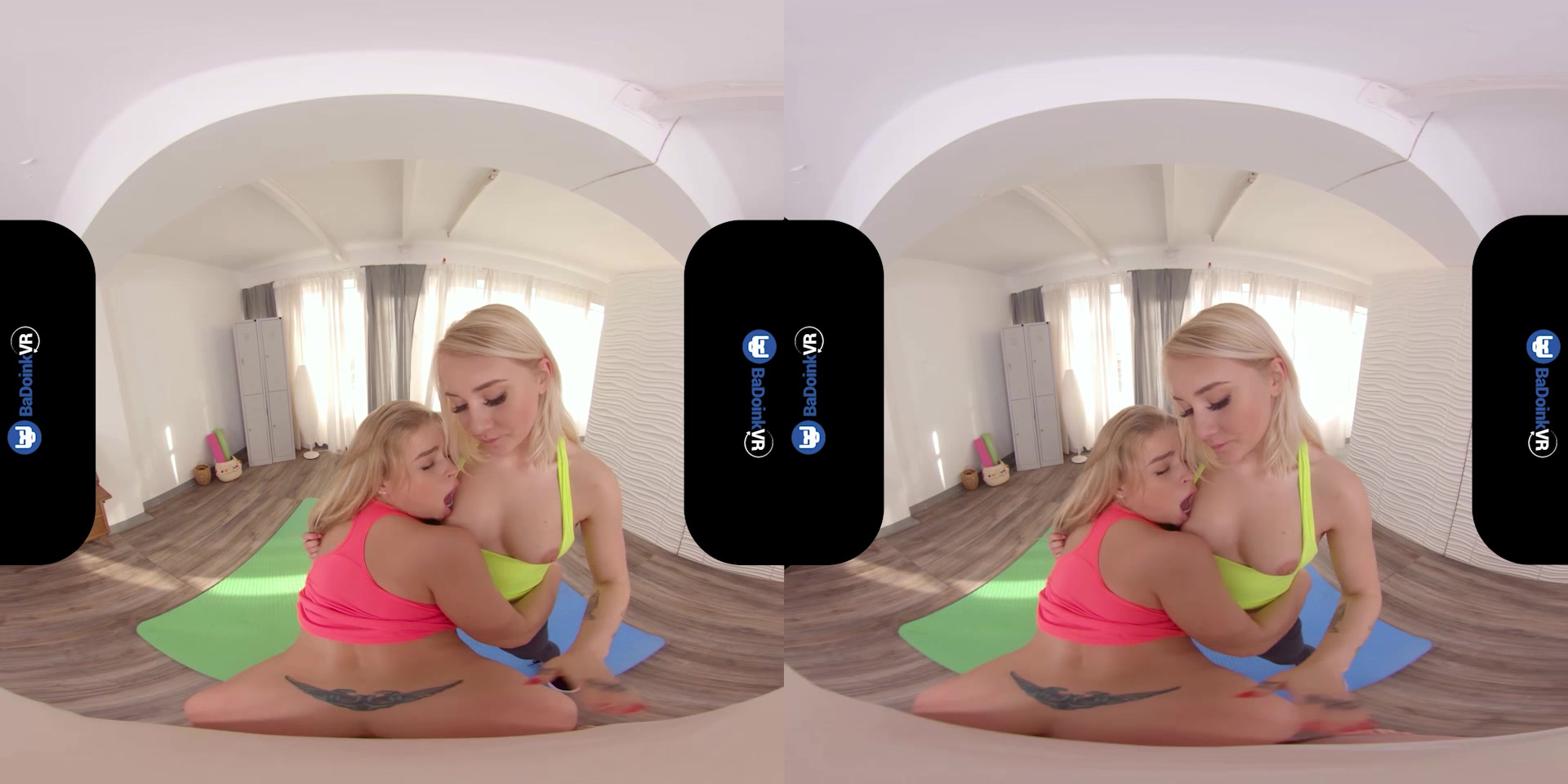 Marilyn Sugar & Alexa Flexy in Cum Salutations - BadoinkVR