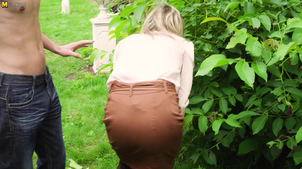 Hot Milf Fucking And Sucking Her Toy Boy Gardner - MatureNL
