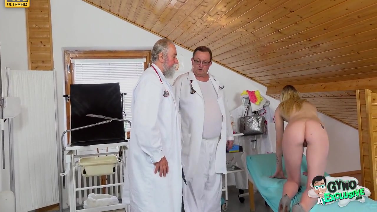 teen 18+ Pussy Exam By Two Old Doctors With Ariela Donovan, Tall Blonde And Piper Fawn