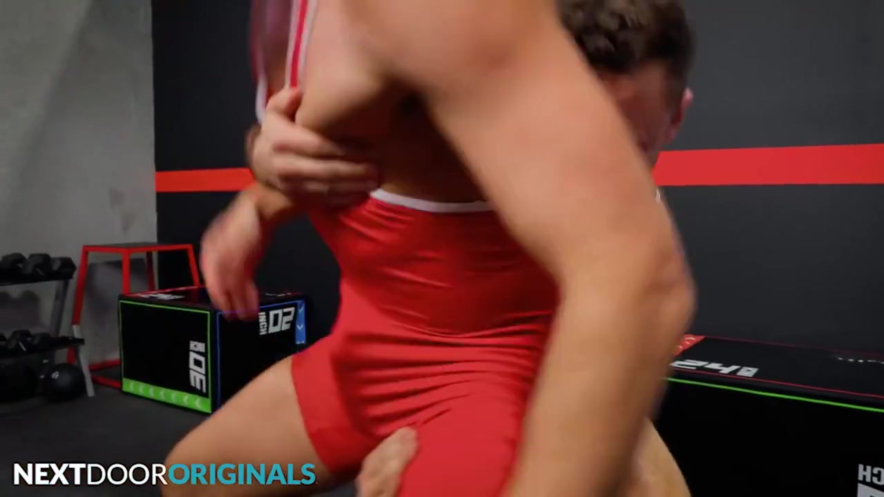 Jordan Starr And Blain O Connor In Wrestle Me! ,nasty Hunk Rivals Flip Nail
