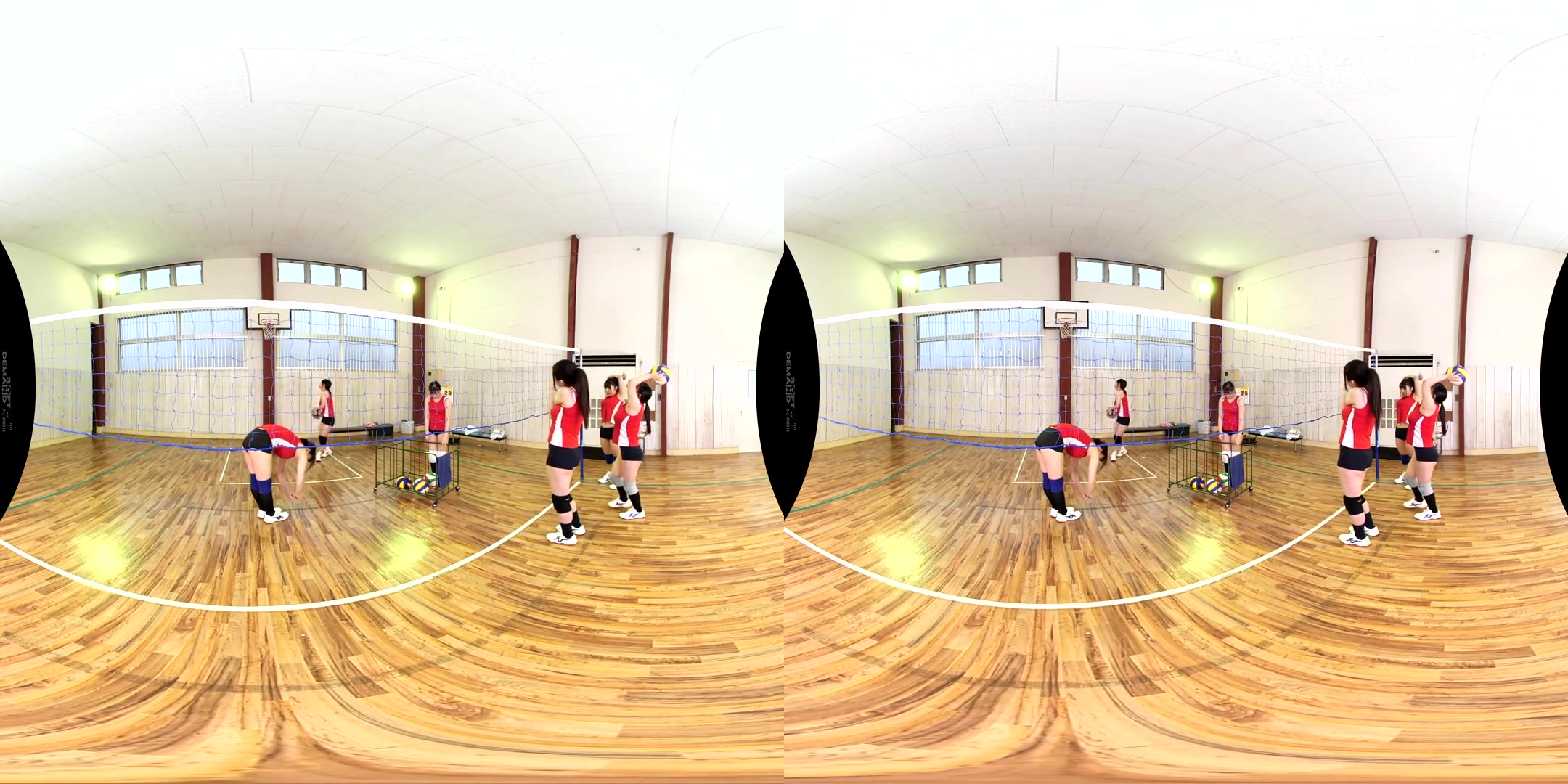 Stepmom' Volleyball Team VR 1 - Big Tits Asian MMMF Foursome