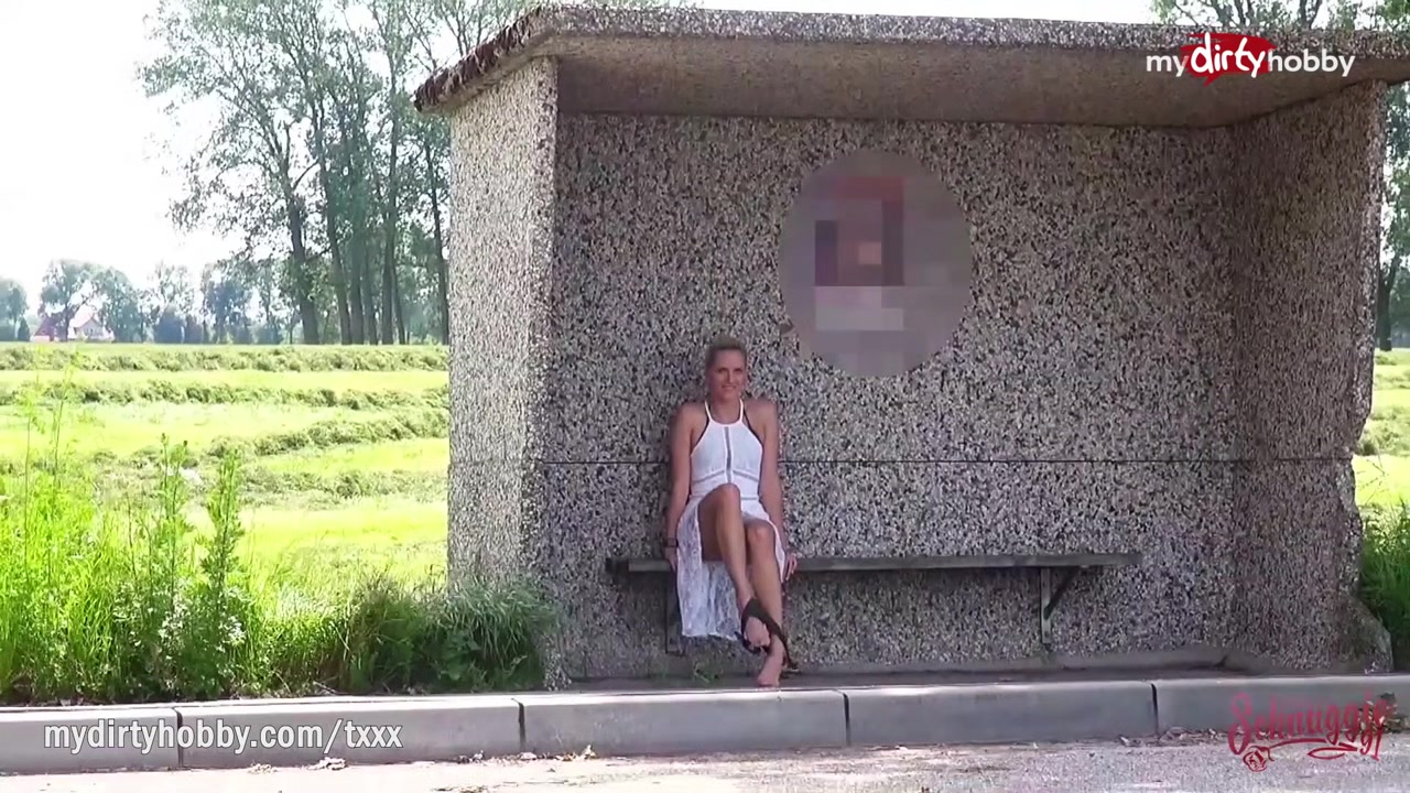 MyDirtyHobby - Amateur hot blonde public anal compilation