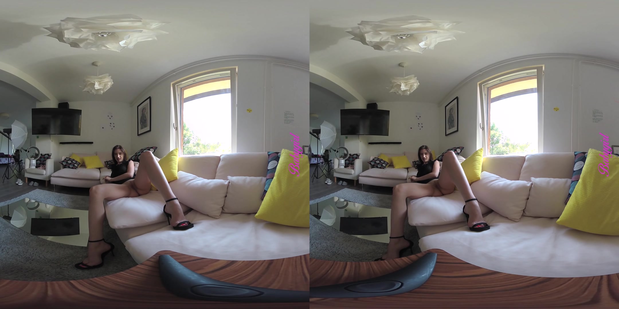 Her First Porn Shooting Backstage - perVRt