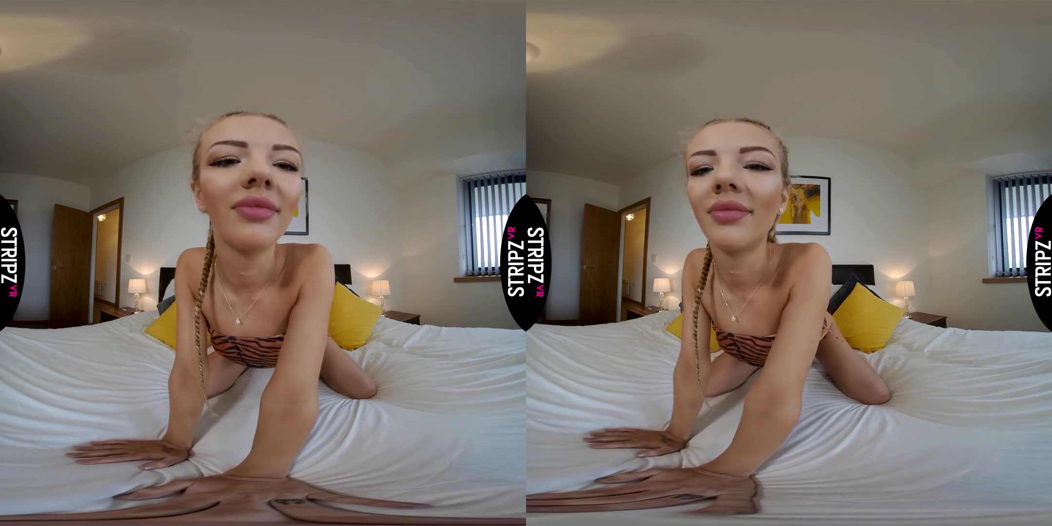 Easy Tiger - Gorgeous Petite Blonde Solo Striptease