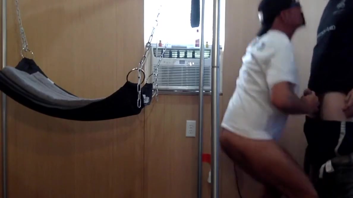 Gloryhole Amateur Dilf Fucked By Stud In Sling After Blowjob