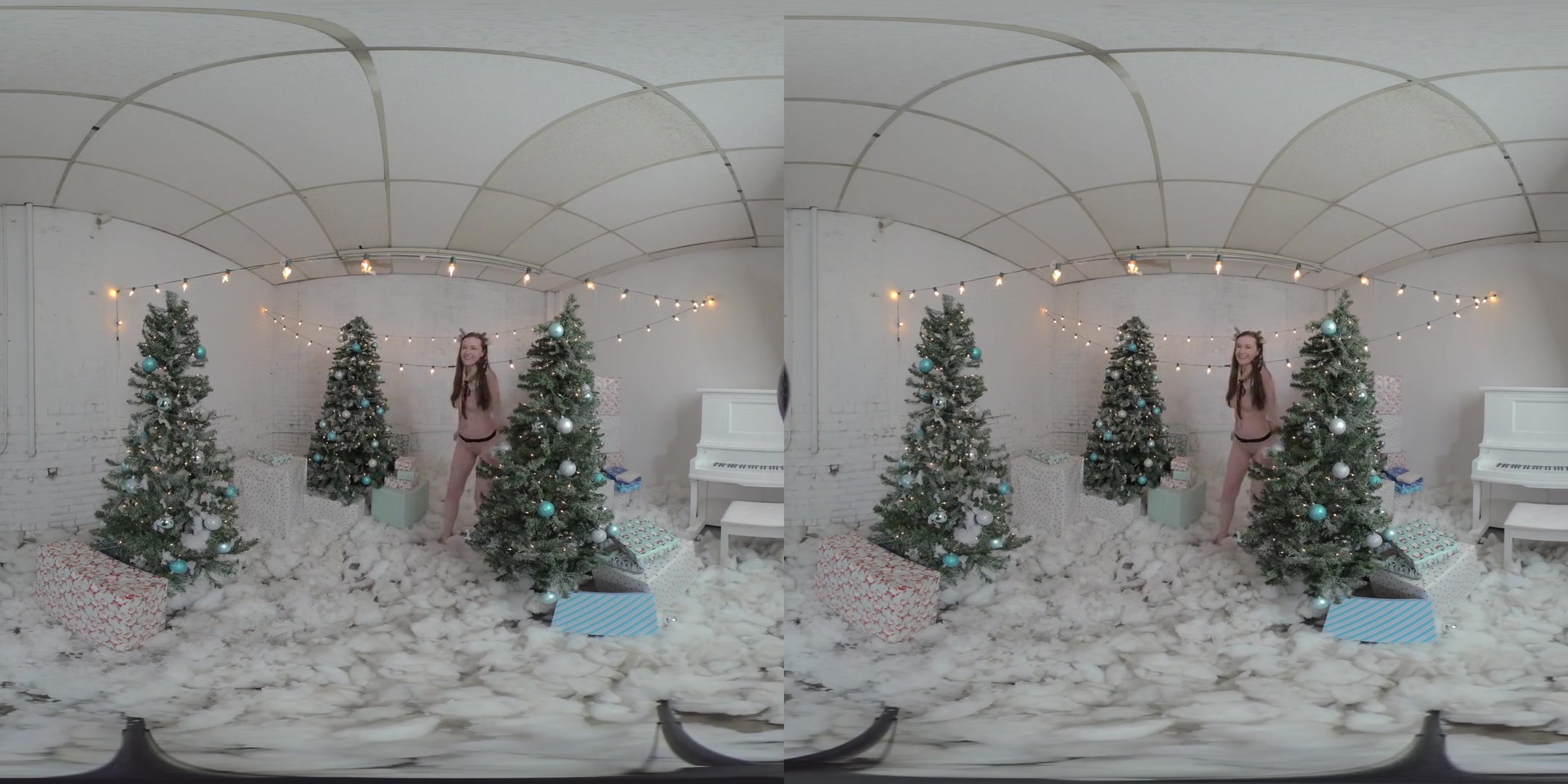 Reindeer - Beautiful Babe Solo Striptease - SexLikeReal