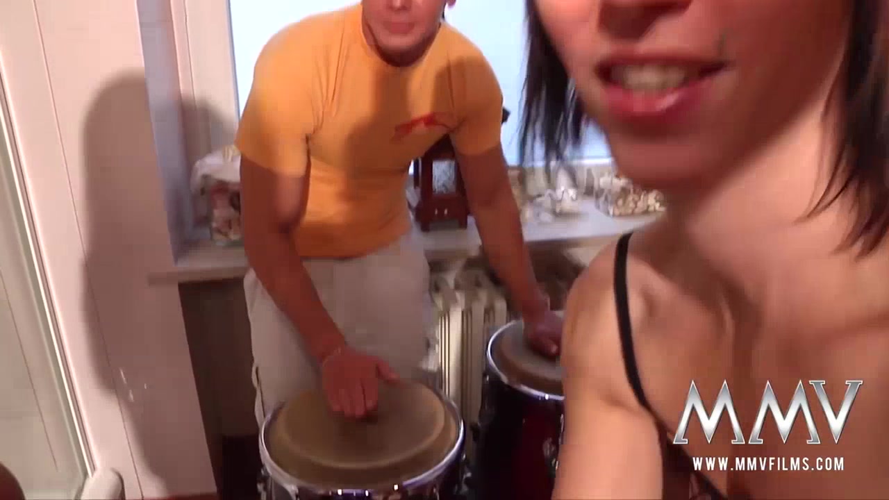 MMV FILMS Music and huge German tits in the toilet