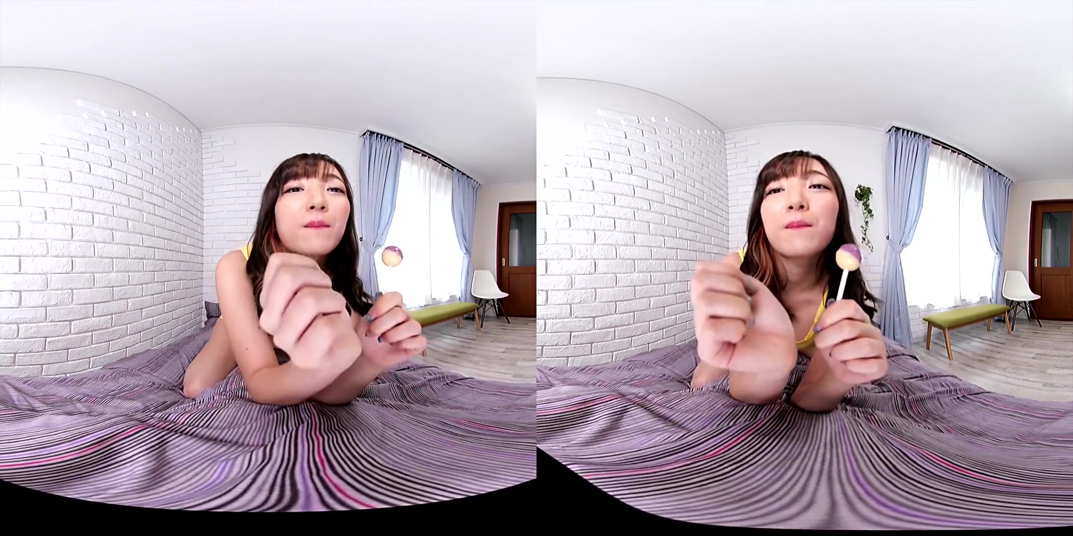 My First Time in VR, and My First Time - Asian Cute Bikini