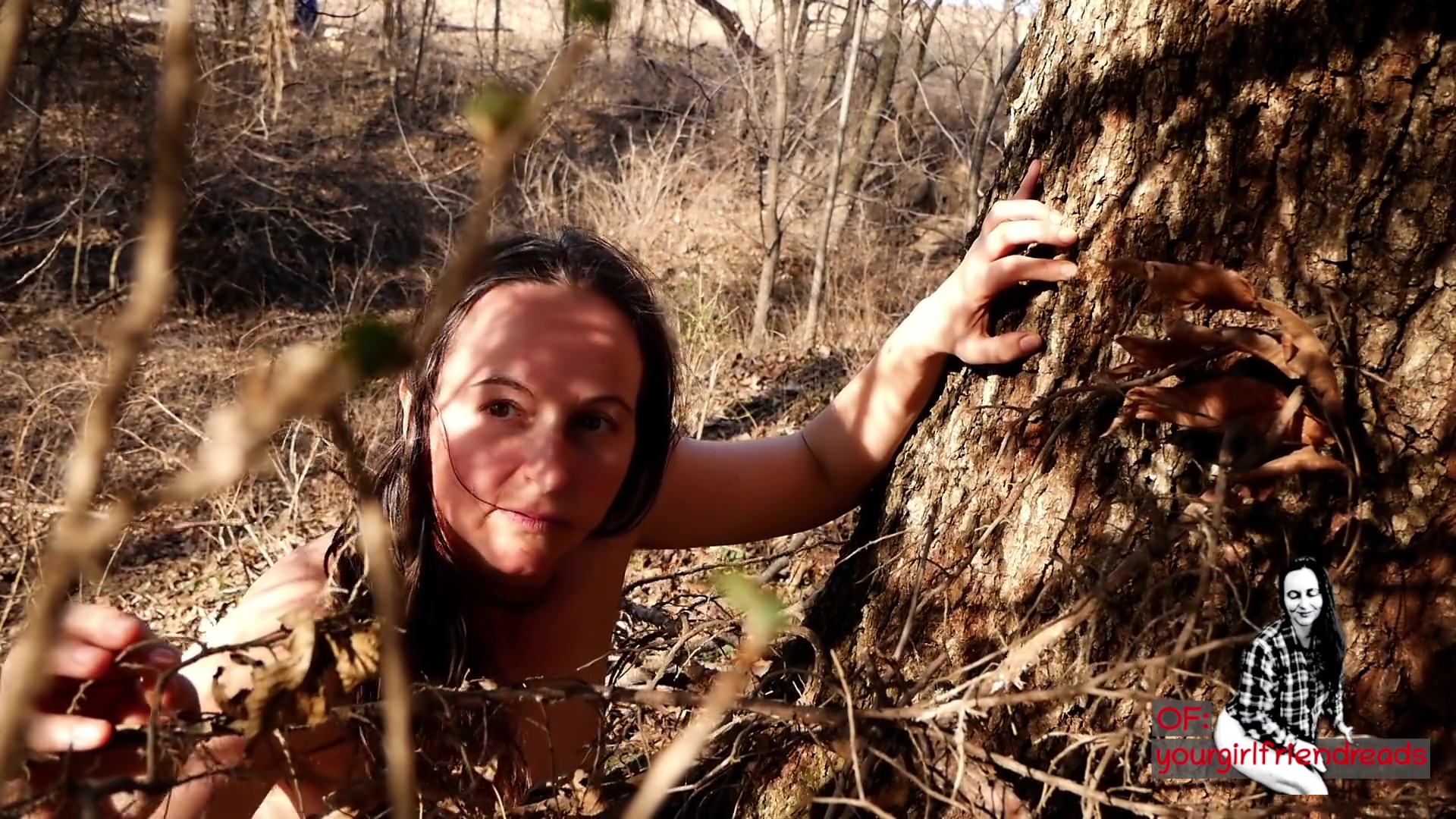 You Find A Nude Wood Nymph Playing With Her Hair By Her Tree She Sees You!