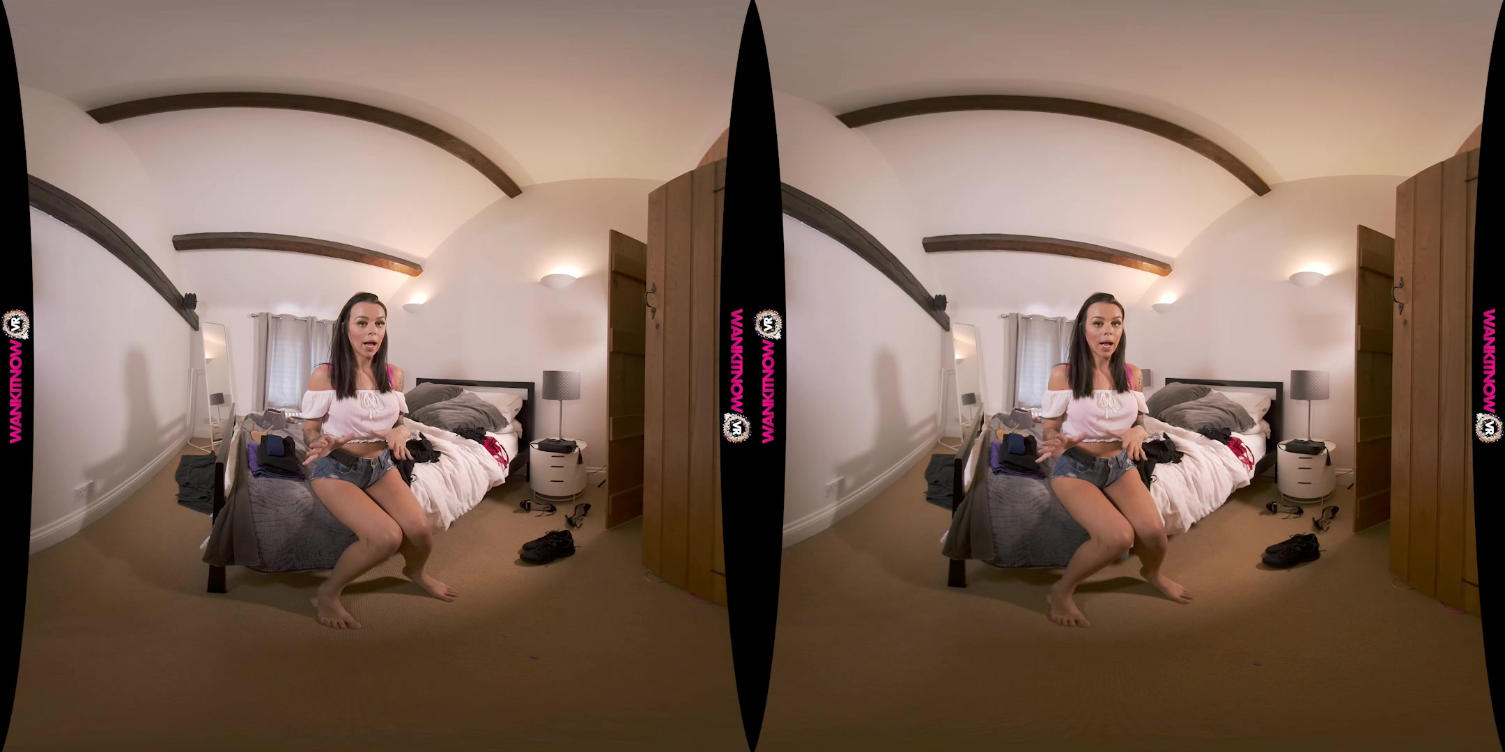 Horny Housemate featuring Miah S - WankitNowVR