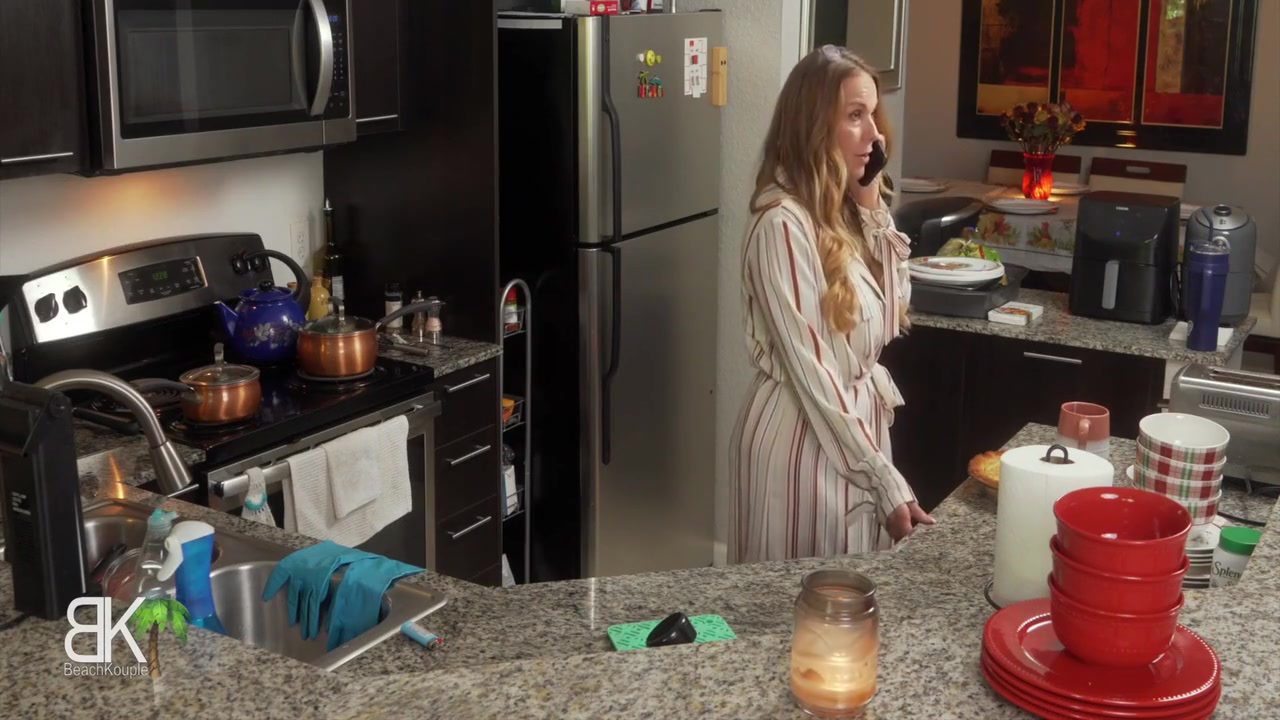 Pretty Face, Scott Trainor And Kymber Leigh - Stuff Your Stepmom For Thanksgiving - Full 4k 14 Min