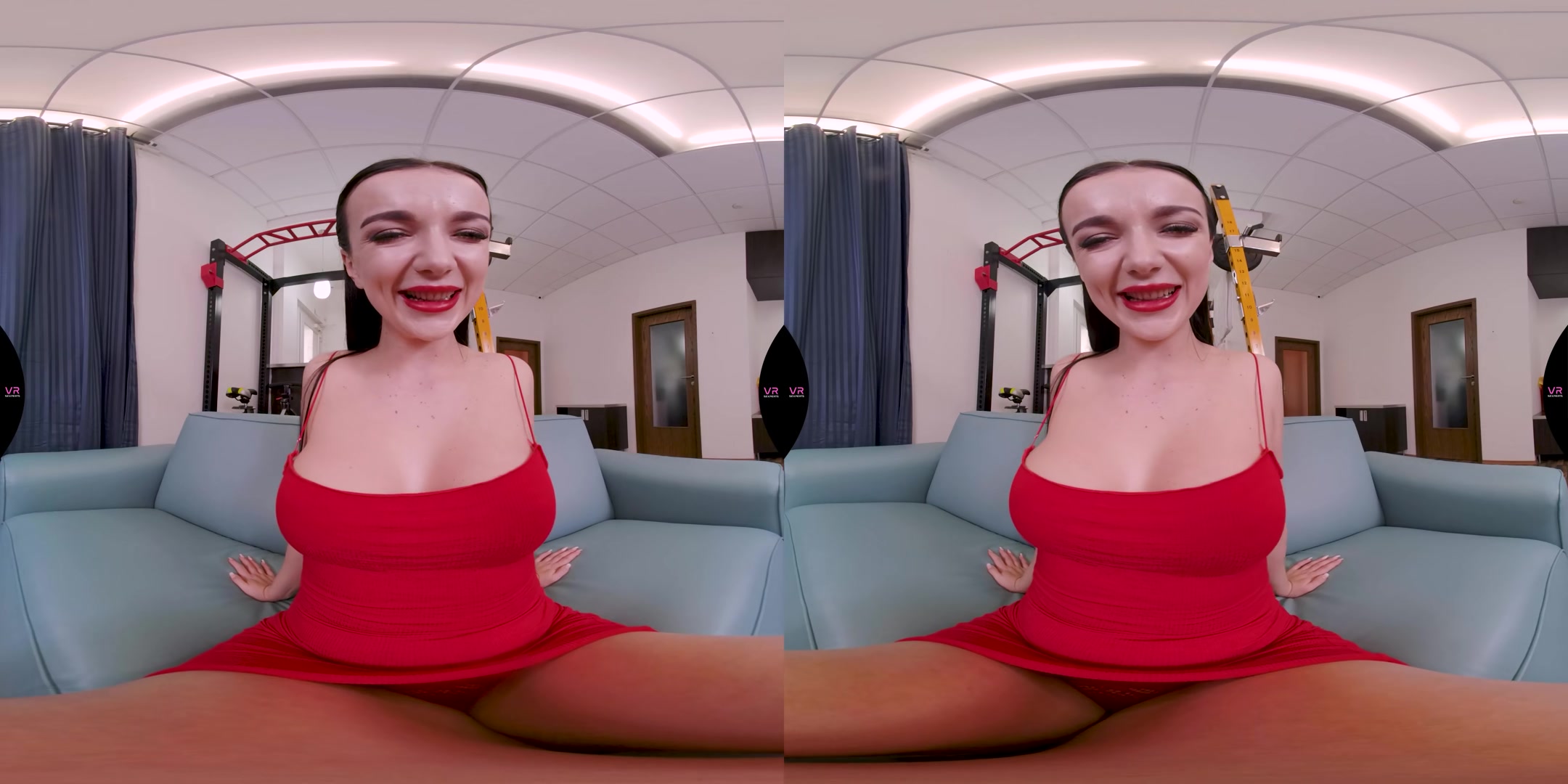 Orgasm In Red Dress - VRSexperts