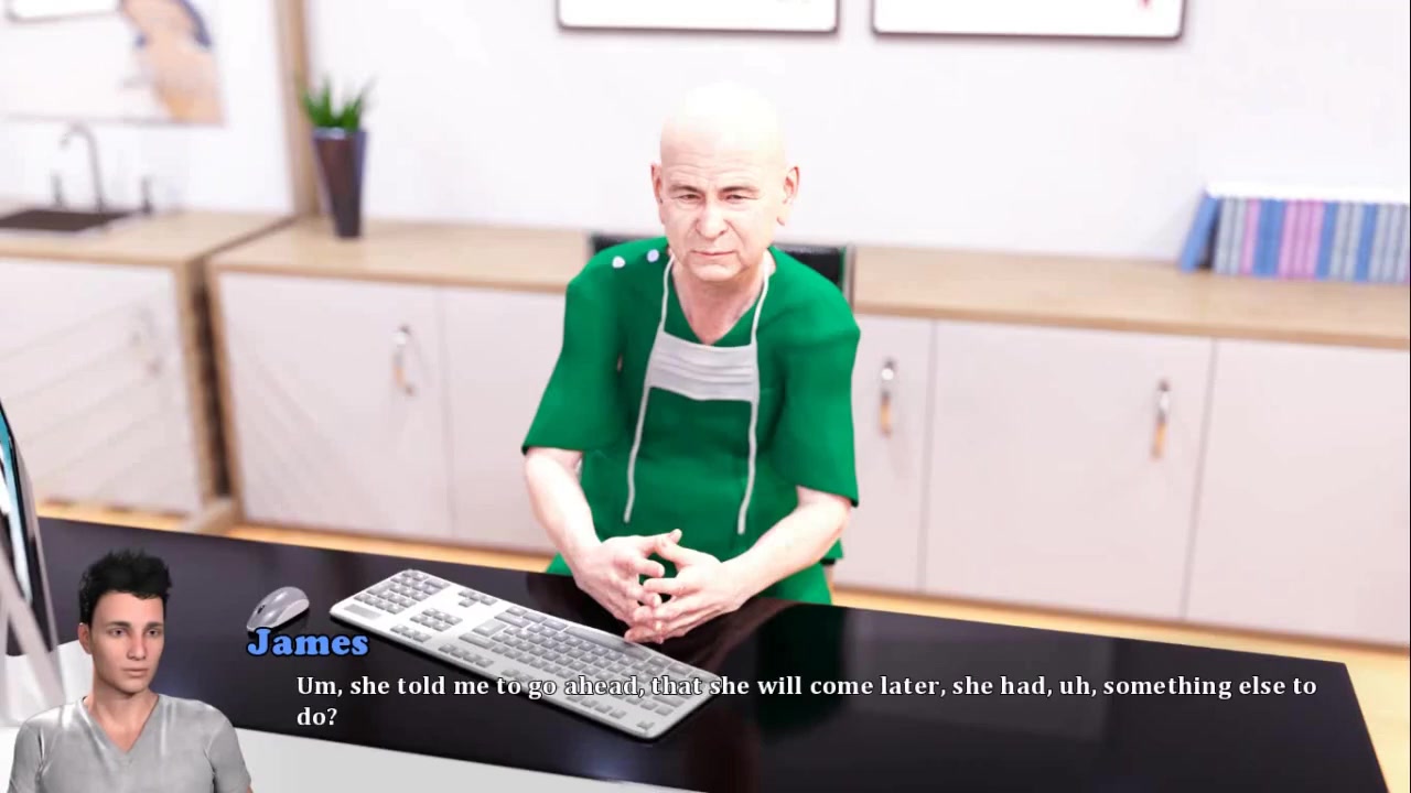 Amnesia Unexpected Cumshot On A Nurses Face And Body Ep22