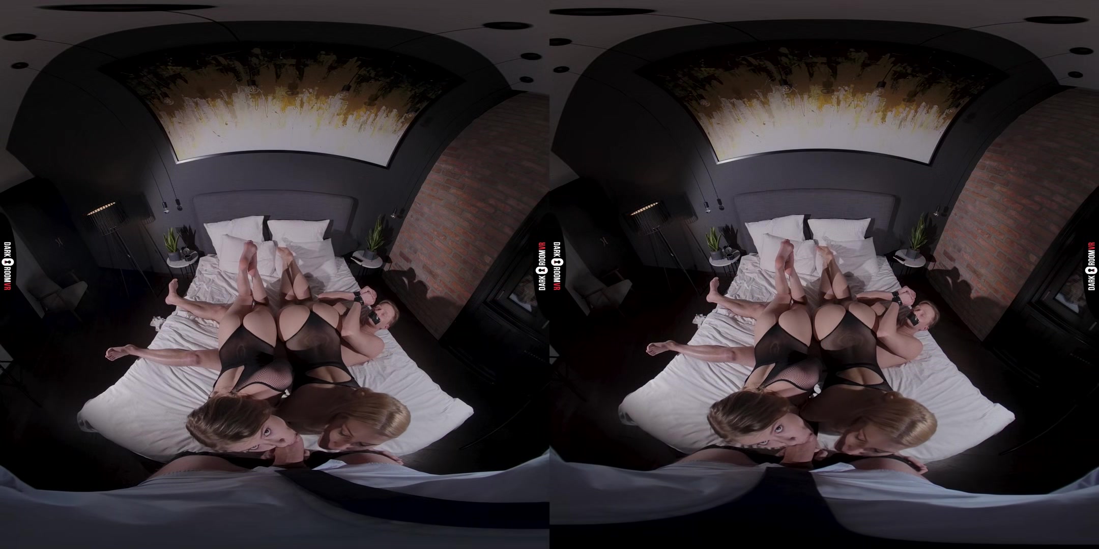 Sharon White & Eyla Moore VR Porn: The Game You Will Remember - DarkRoomVR