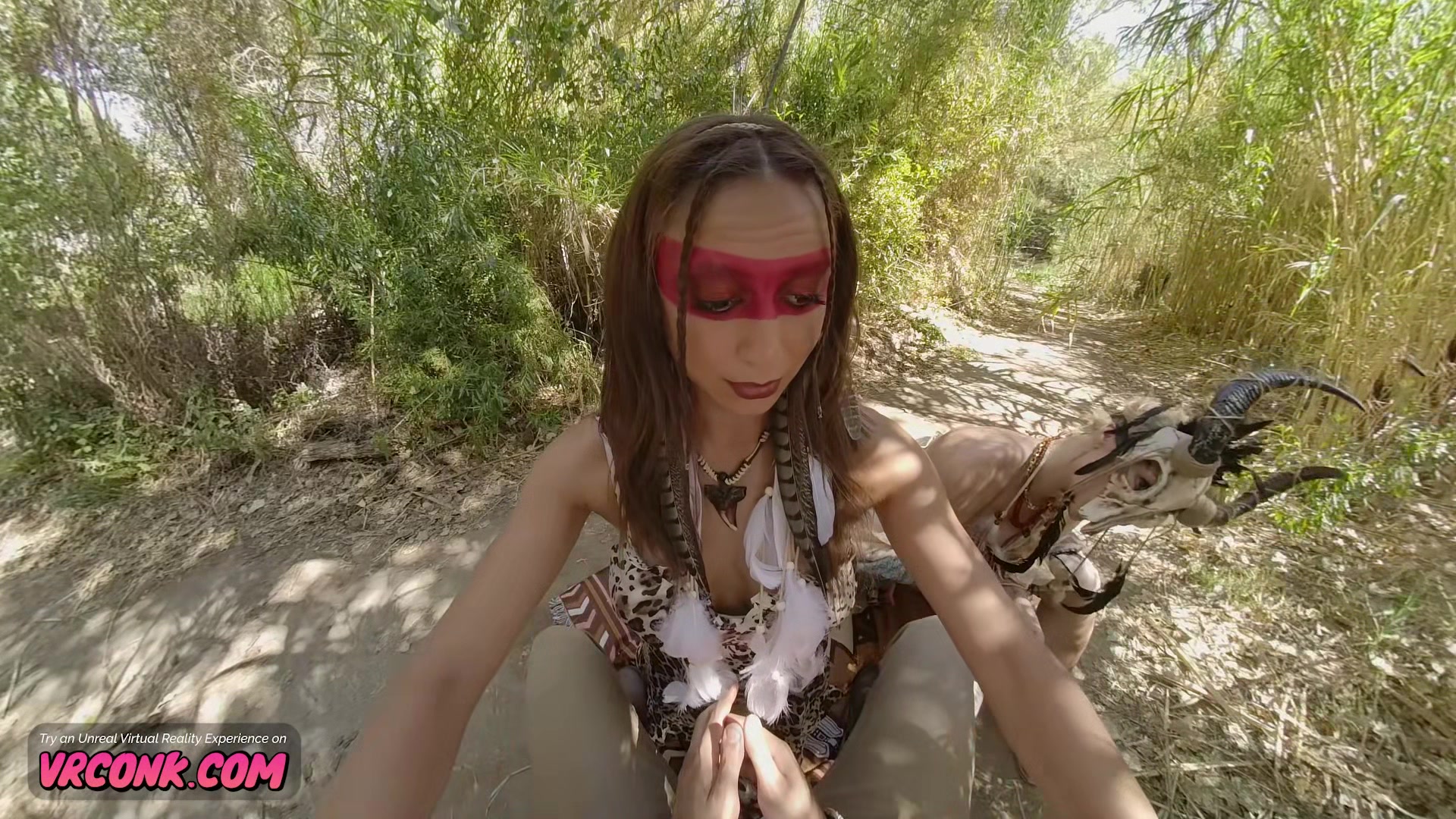 VR Conk Sex Adventures of Indiana Jones XXX Parody - Outdoor sex with Amazon Lady Cassie Del Isla