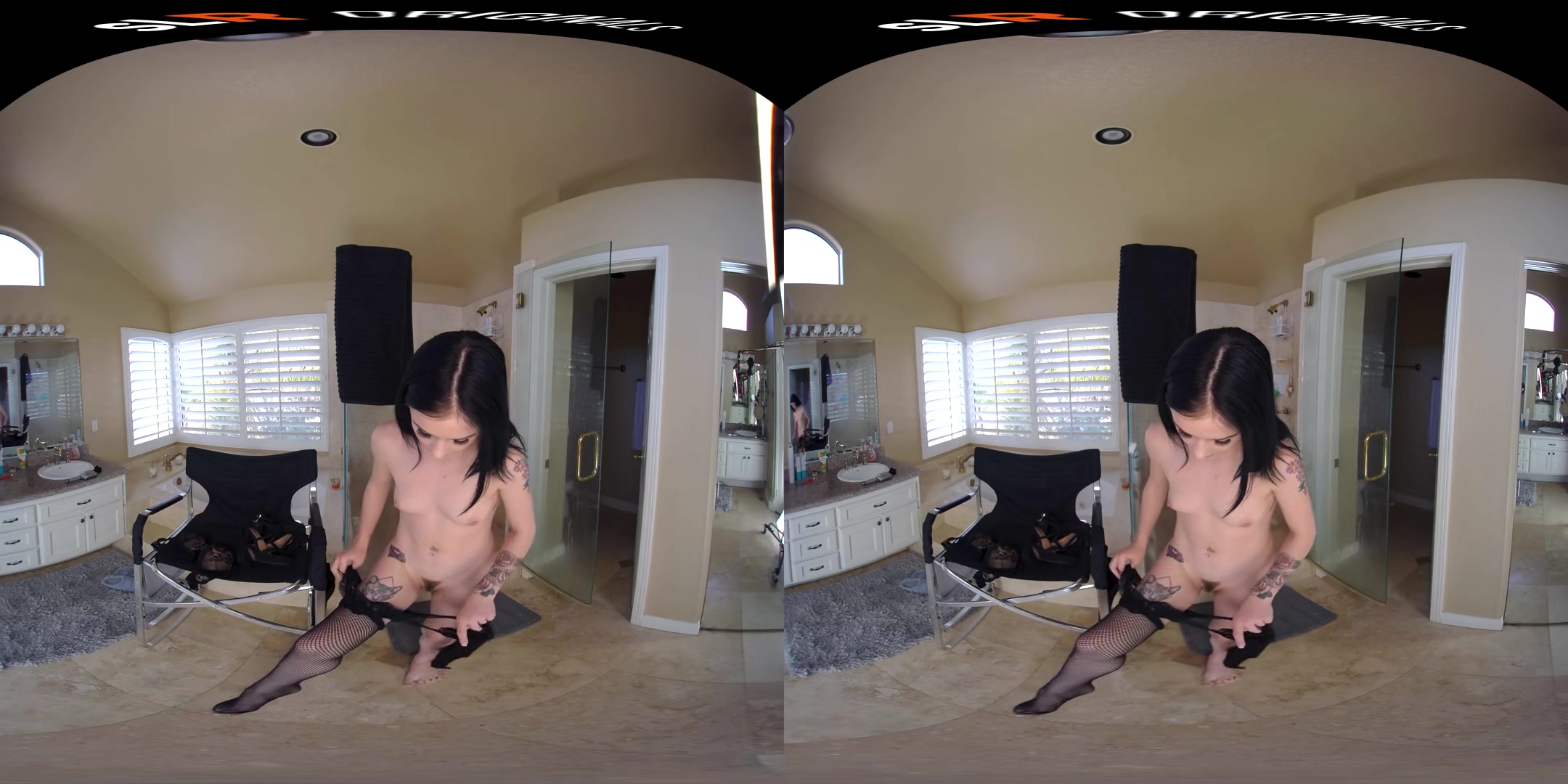 Maybe, Just Maybe; Anal Pale Small Tits Fishnets Heels