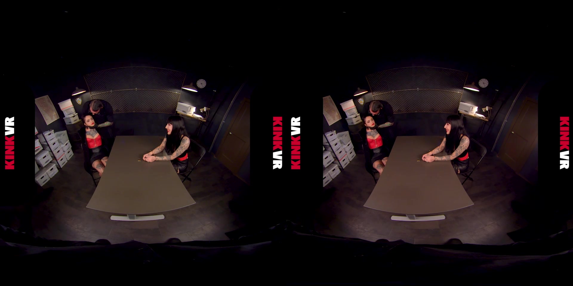 Leigh Raven & Charlotte Sartre in Crushing Convictions I - KinkVR