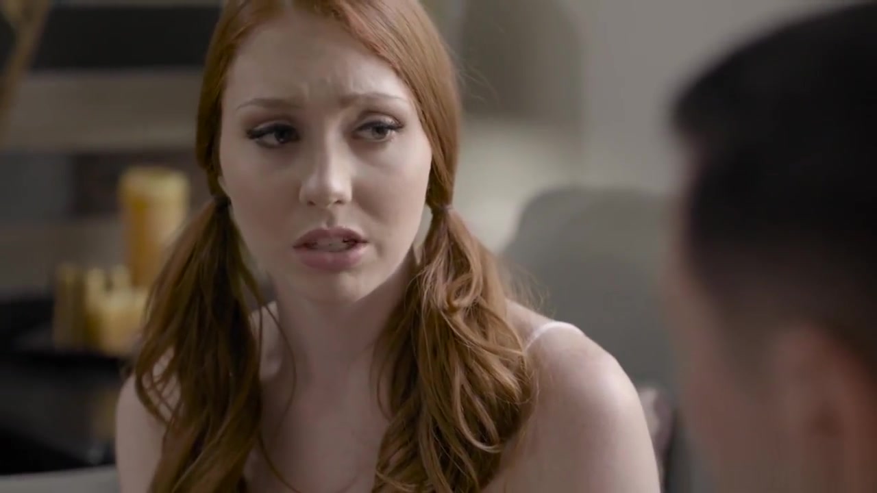 Naive redhead teen 18+ babysitter analyzed by an old man