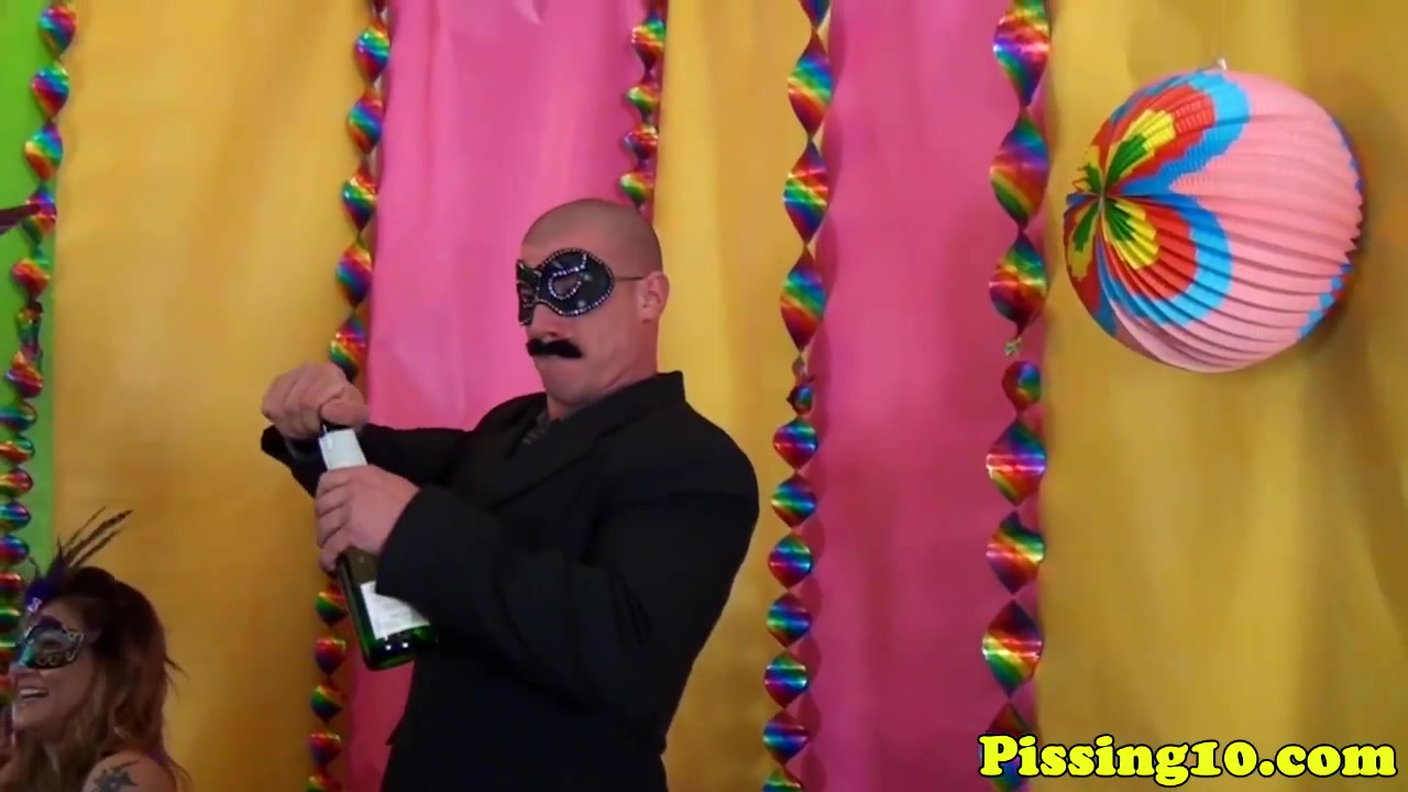 Piss fetish skanks bizarre party orgy