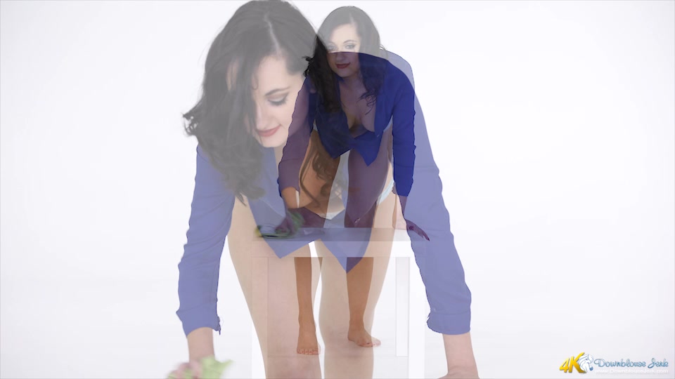 Cleaning Cleavage - DownblouseJerk
