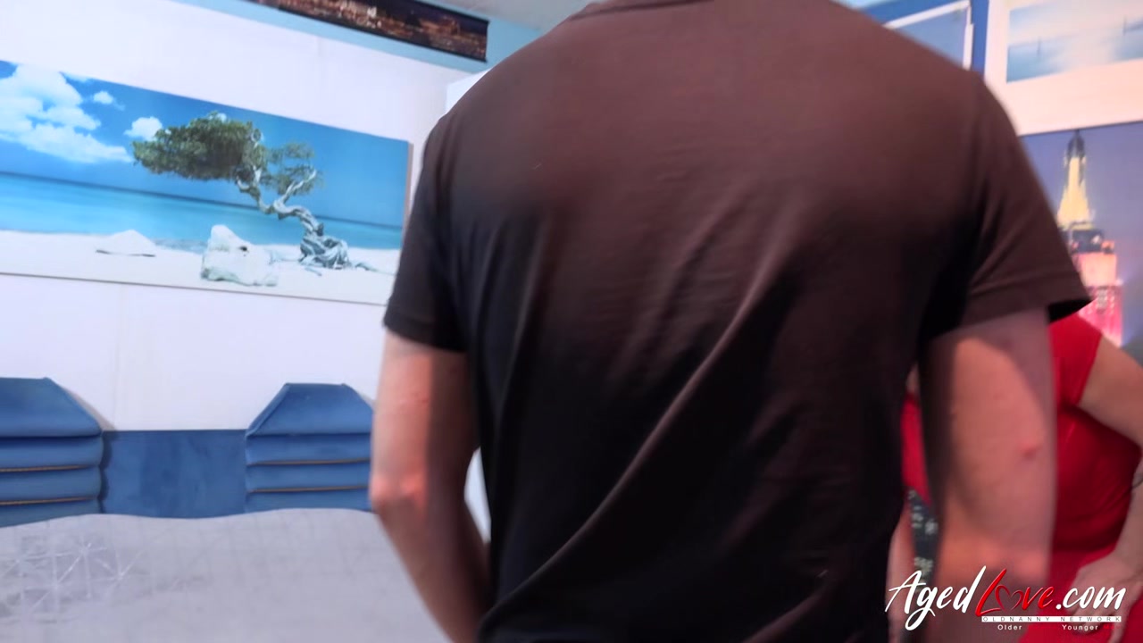 AgedLovE Cock Sucking and Tit Play in hardcore vid