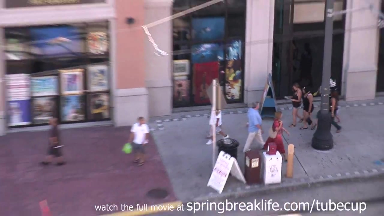 SpringBreakLife Video: Naked Downtown