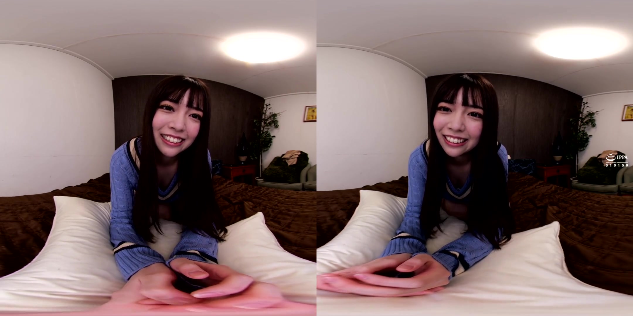 Karen Nanase Masturbation VR; JAV Idol Solo in Bed
