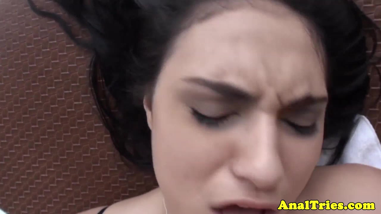 Busty girlfriend amateur assfucked