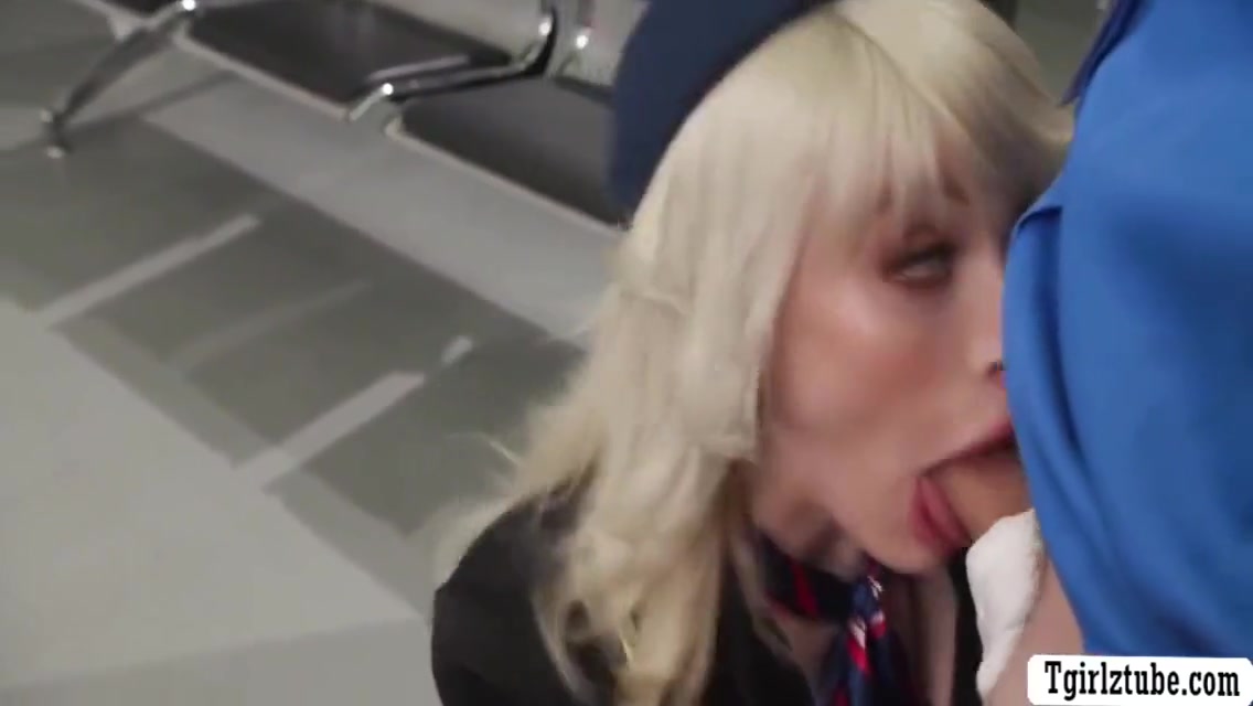 Airport Security Analed Ts Flight Attendant 6 Min - Izzy Wilde And Joel Someone