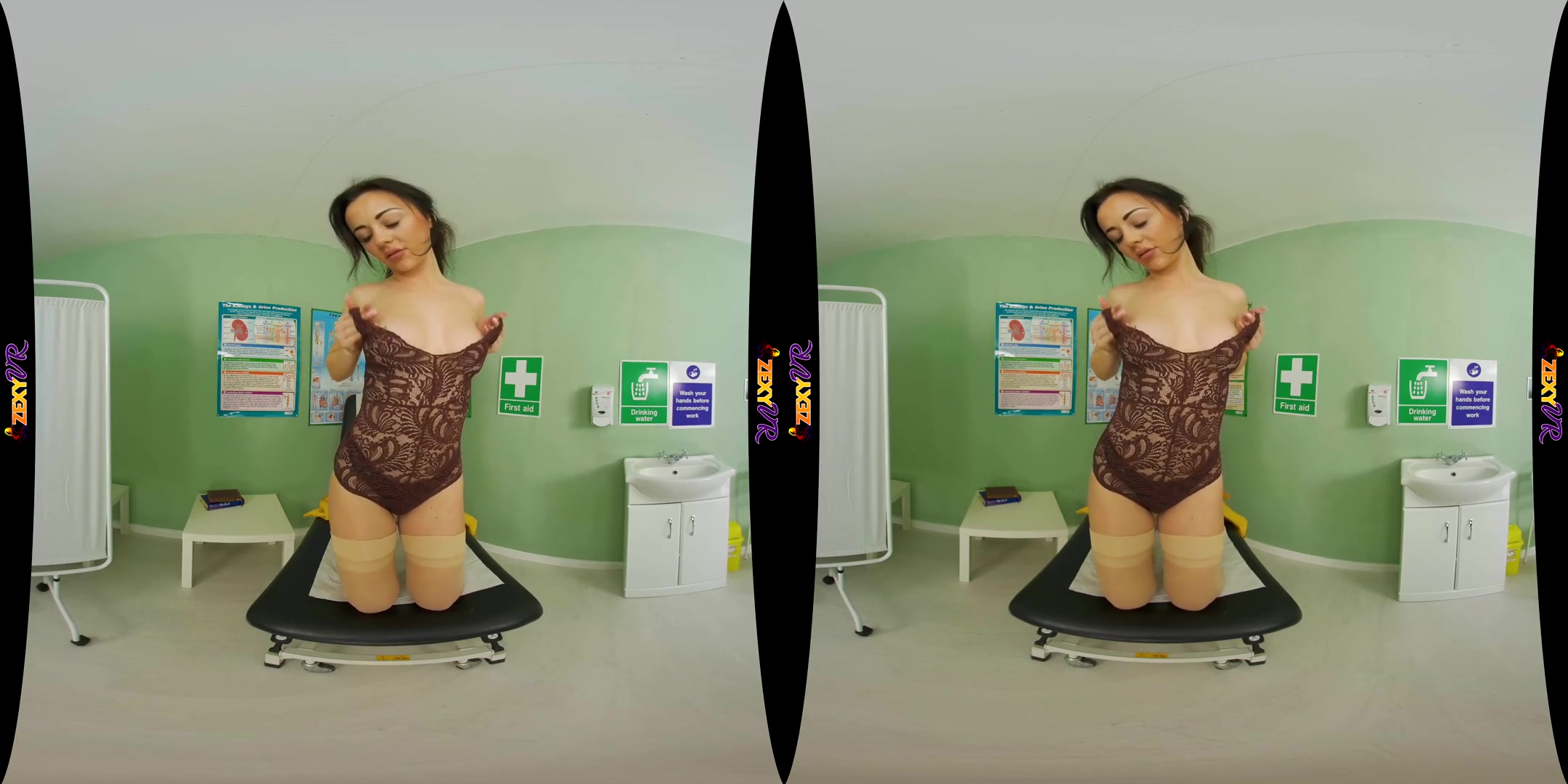 Candy J in student 18+ Nurse - ZexyVR