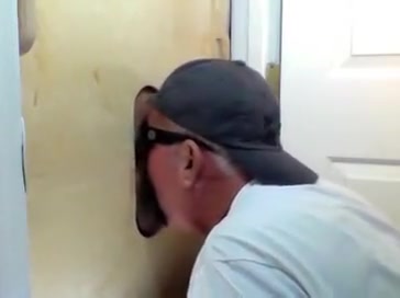 Gloryhole Married Fellow Cums to Feed and Fuck Me..