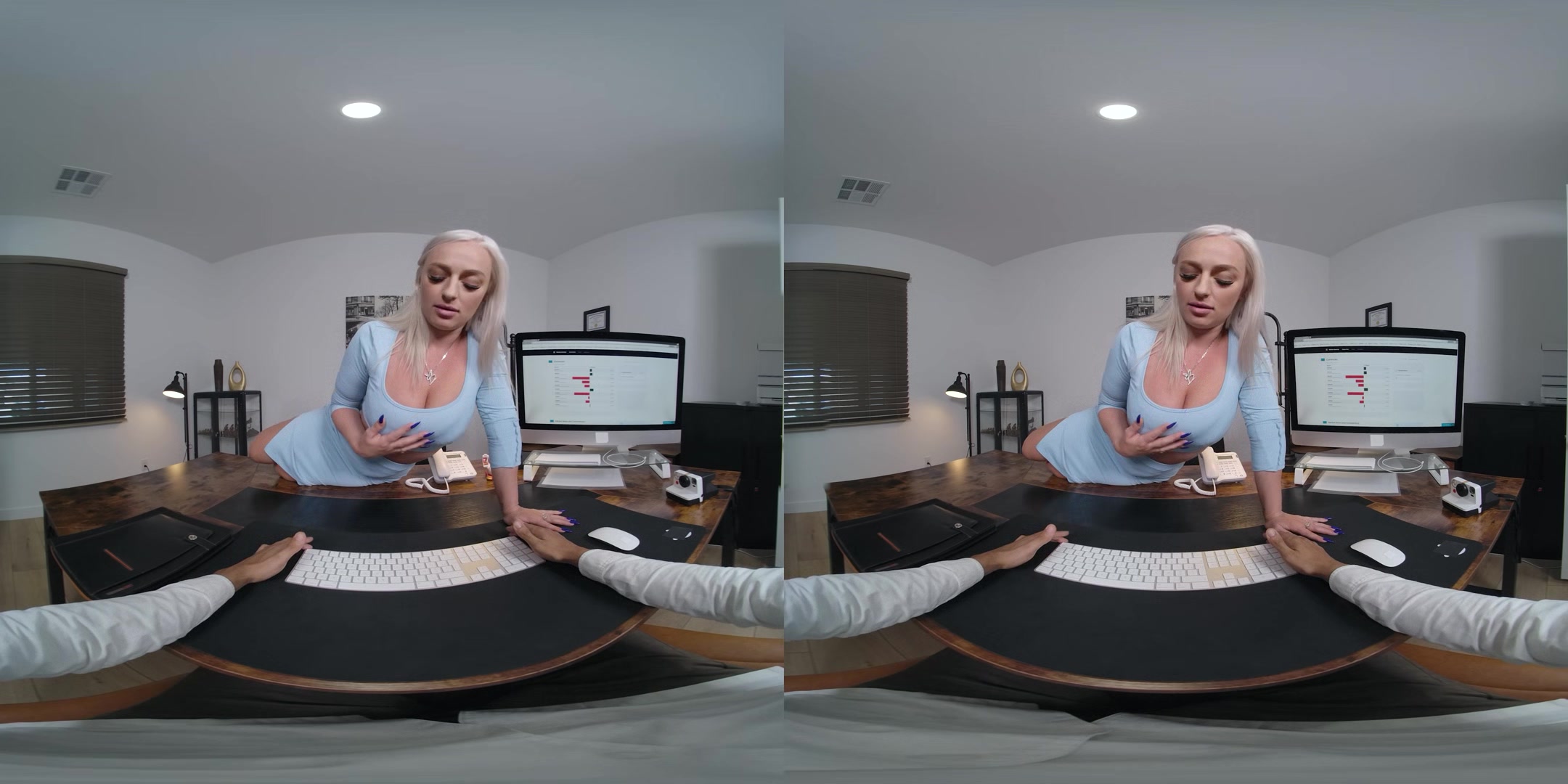 Office Temptations: Anti-Stress Boobs