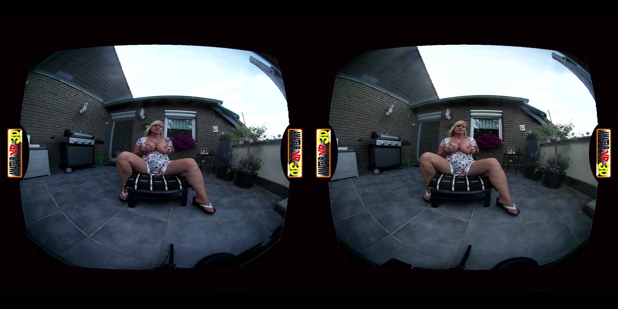 Chrissy in Chrissy - Masturbating On Her Balcony For You - AmateurVR3D