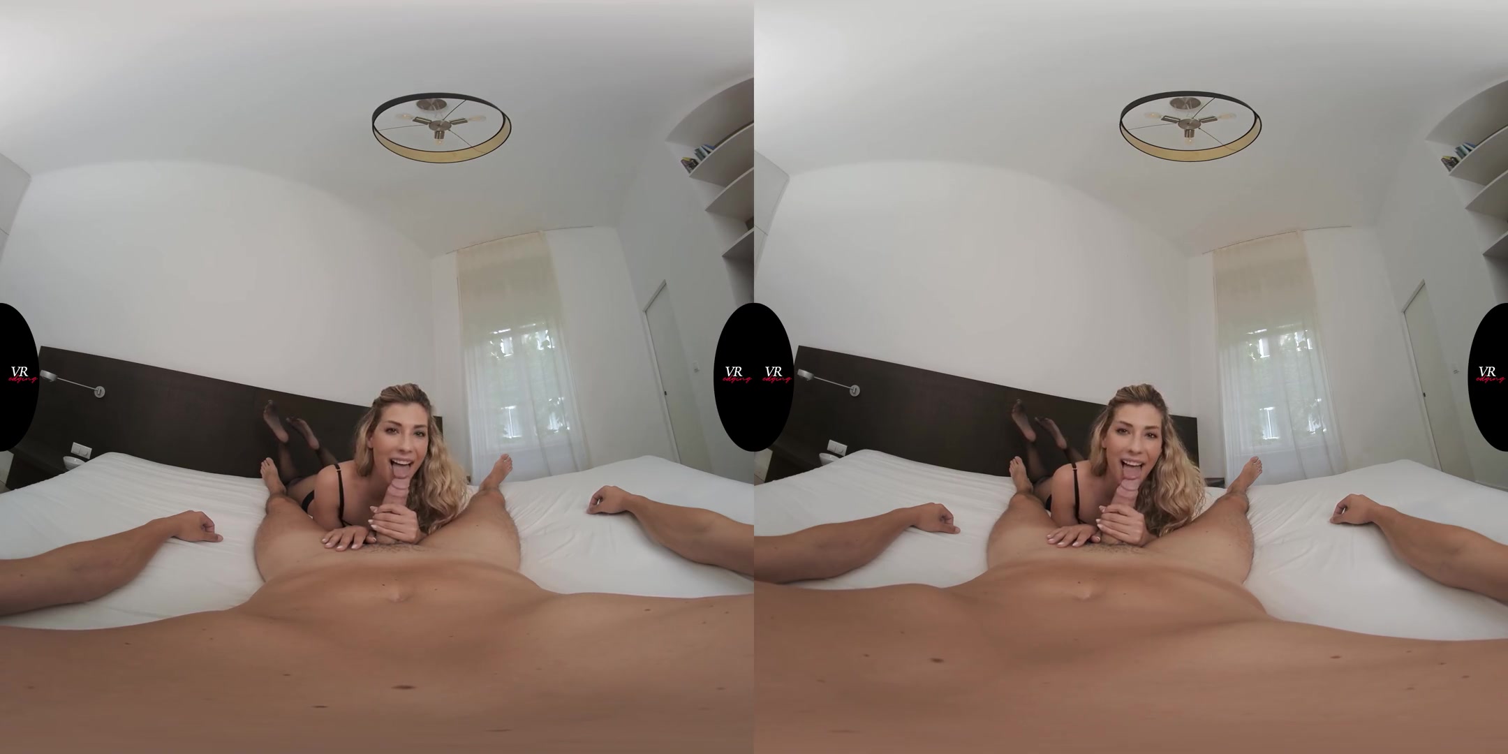 Shona Helps You To Relax - Blonde Slut Strokes and Sucks your Cock While Edging You
