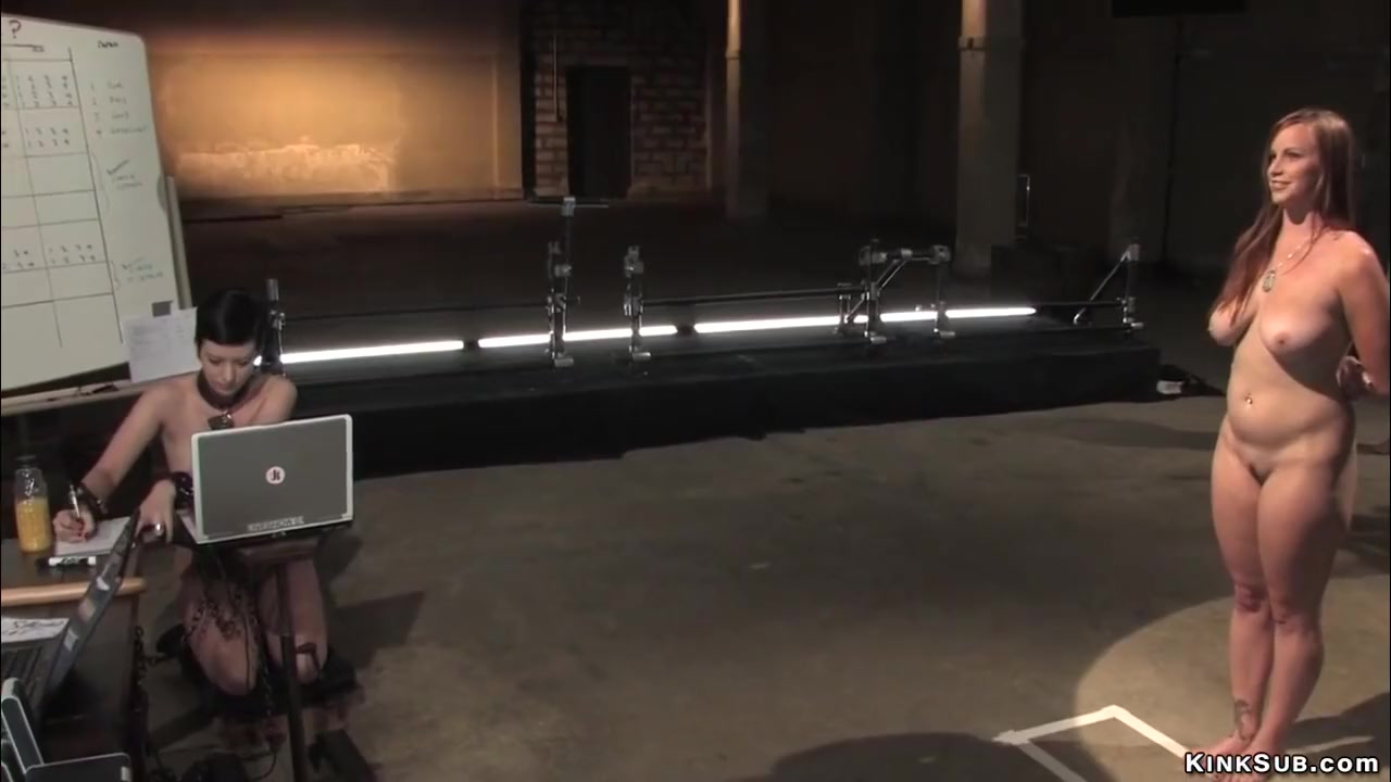 Bound Trainees Fucked With Objects