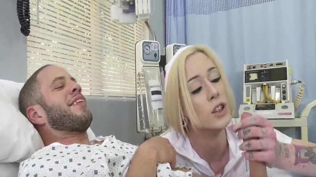 Jenna Gargles And Wolf Hudson In Skinny Tranny Nurse Ass Fucked Deeply By Patient
