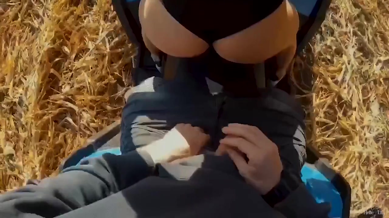 Helloelly - The Babe Rides My Huge Cock And Atv In Public Hard Fuck Big Booty