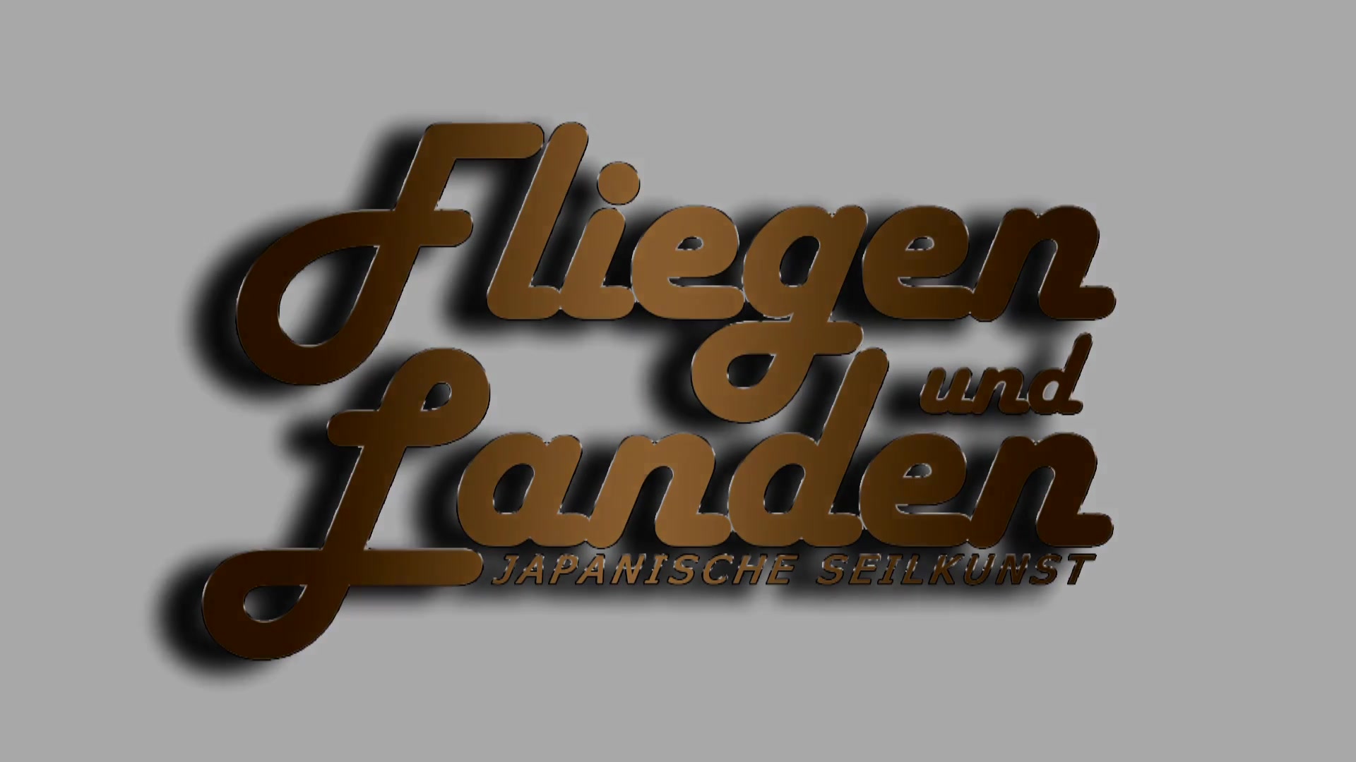 Fliegen Und Landen - Japanische Seilkunst
