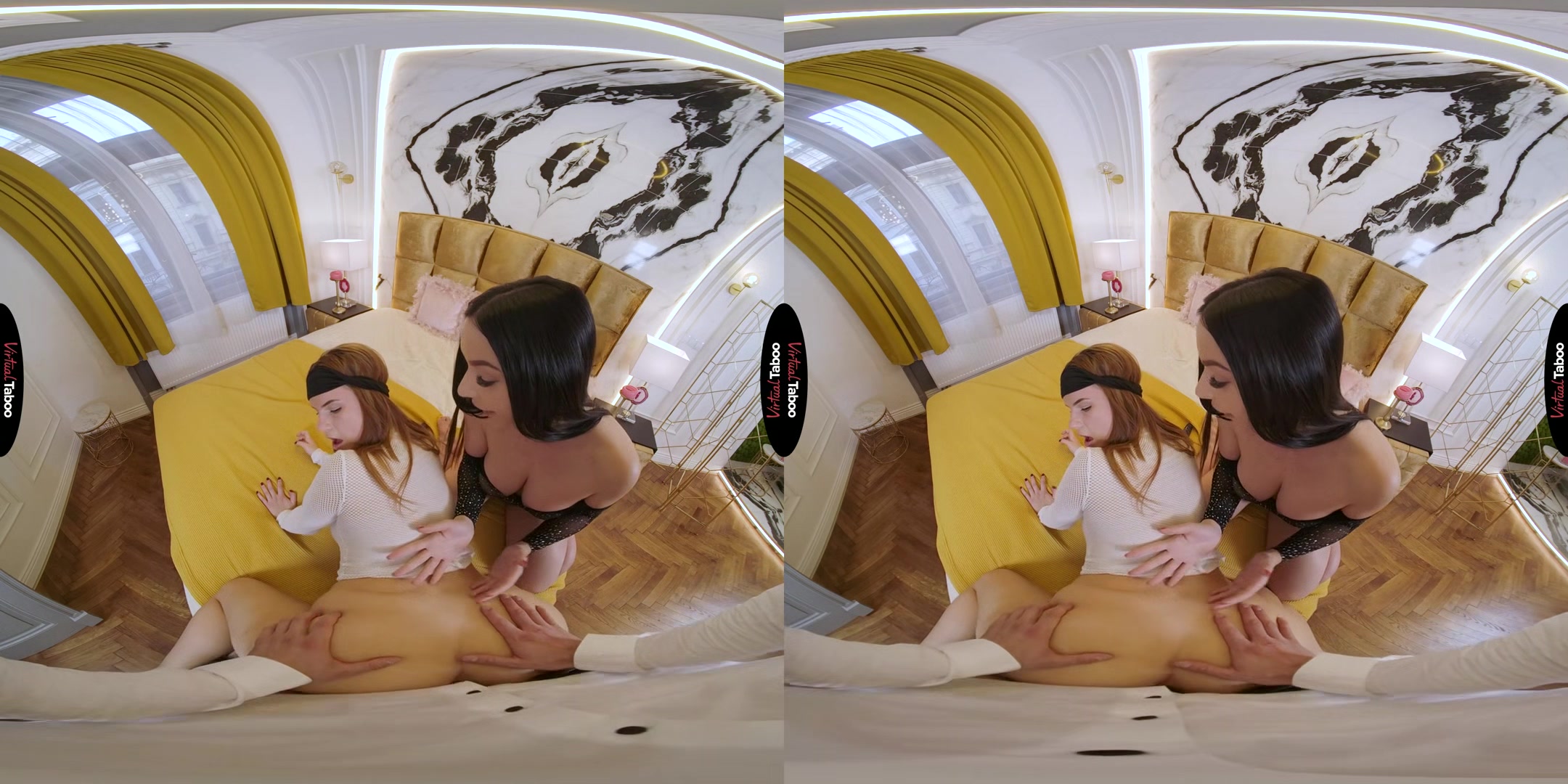 Katarina Rina, Lady Gang VR Porn: I Don't See You But I Feel You - VirtualTaboo