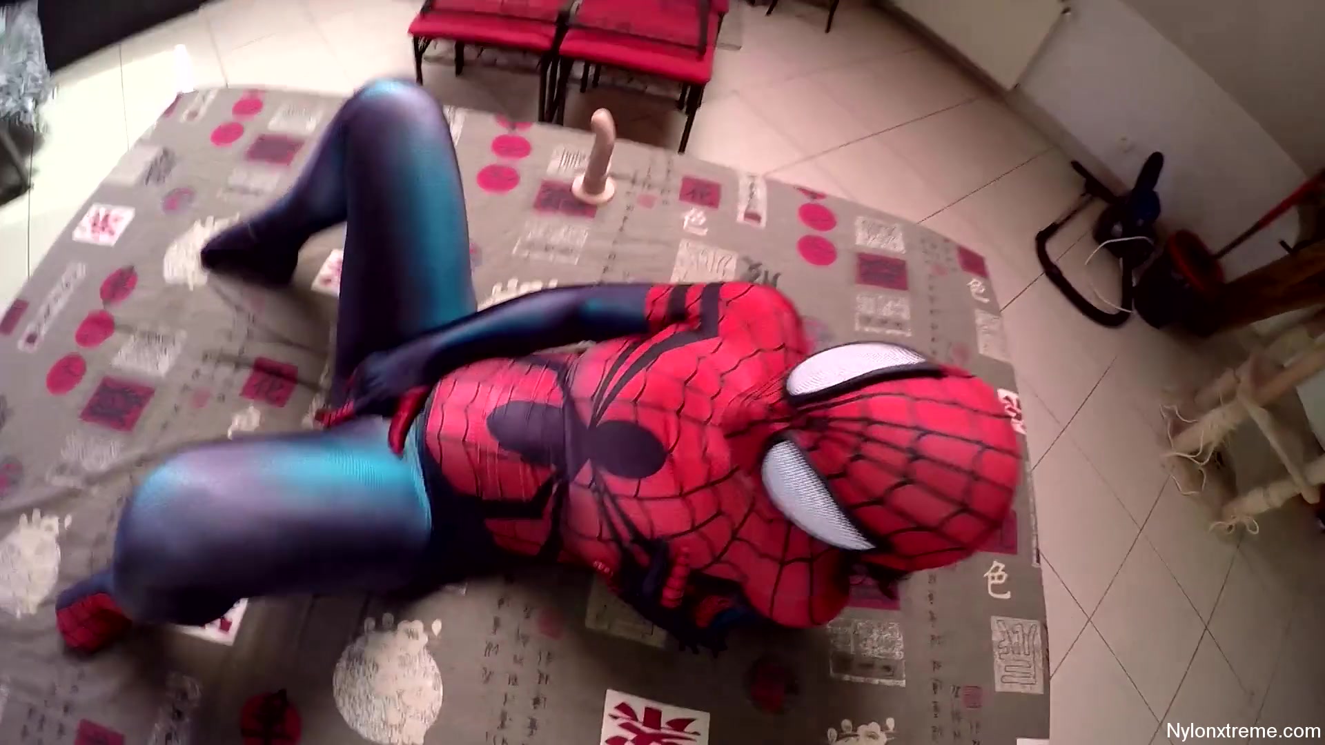 114 Missy Charme Nora Luxia Wonder Vs Spidergirl - Sex Movies Featuring Sexy Tights