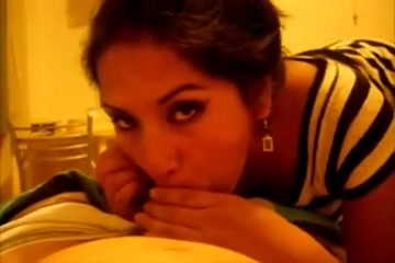 Nice Brazilian wench deepthroats dicks and she likes to do it