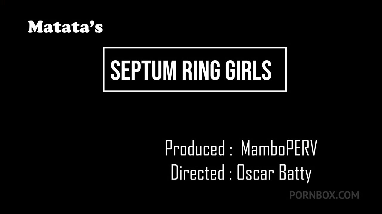 Septum Ring Girls #1: Pale Skin Brazilian Juh Mushroom & Caroleta