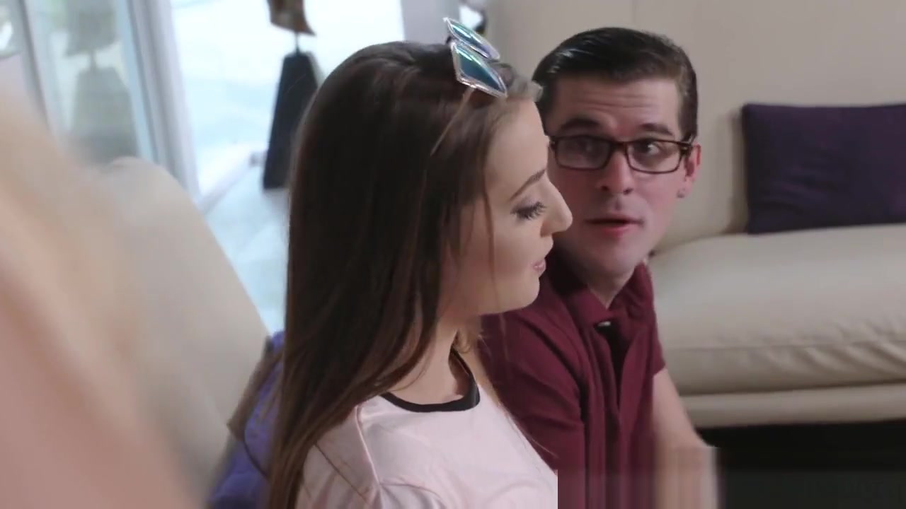 Teenage stepsister facial