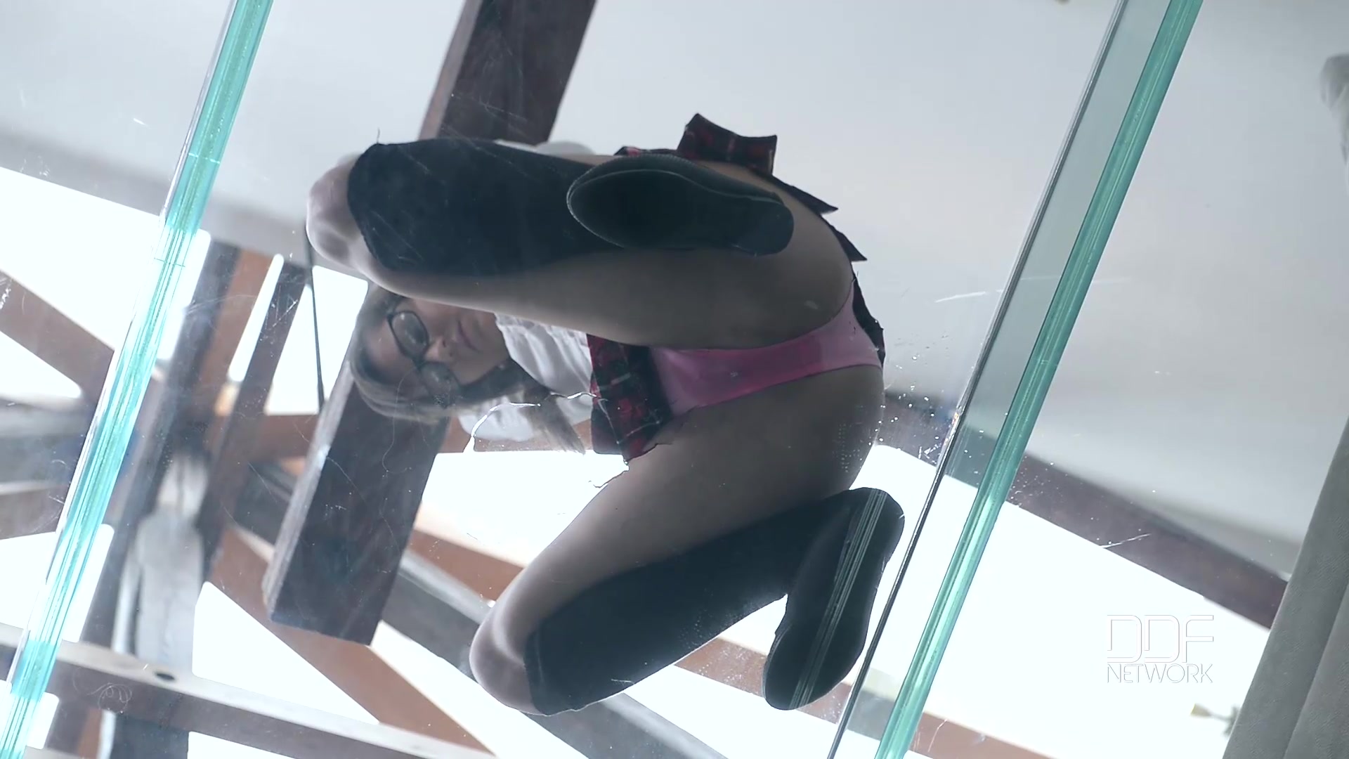 Leaking Roof: Submissive Gets Her Ass Crammed And Spanked - PornWorld