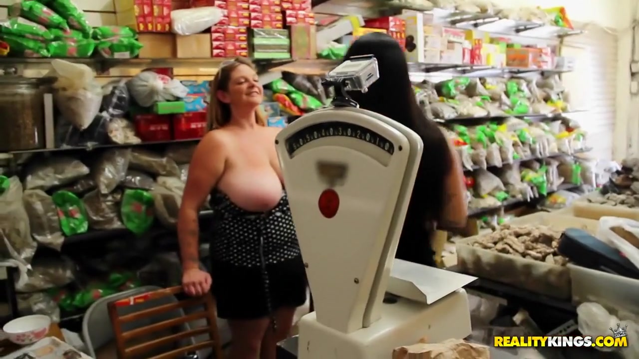 Huge Titty Weigh Off