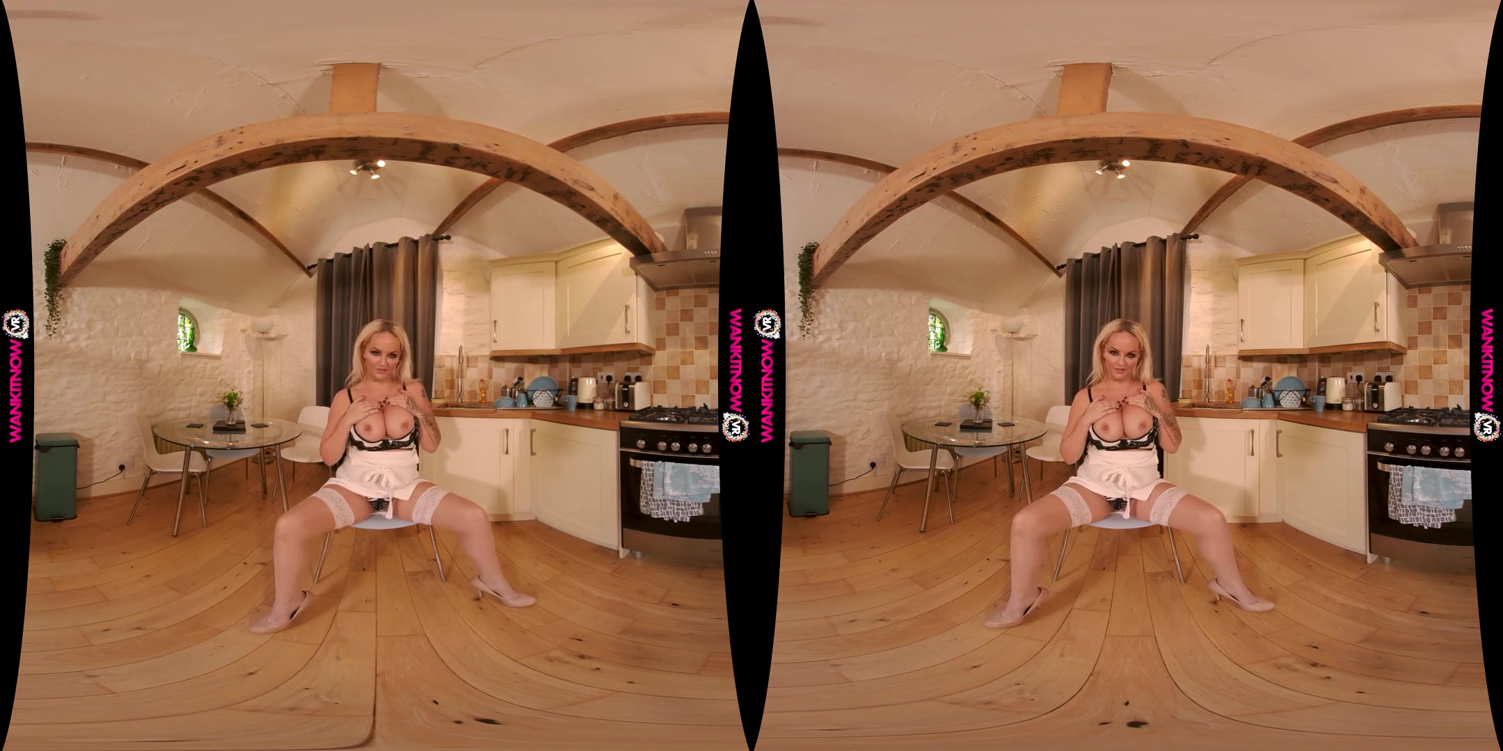 I've Heard You Wanking; Huge Tits Blonde MILF - SexLikeReal