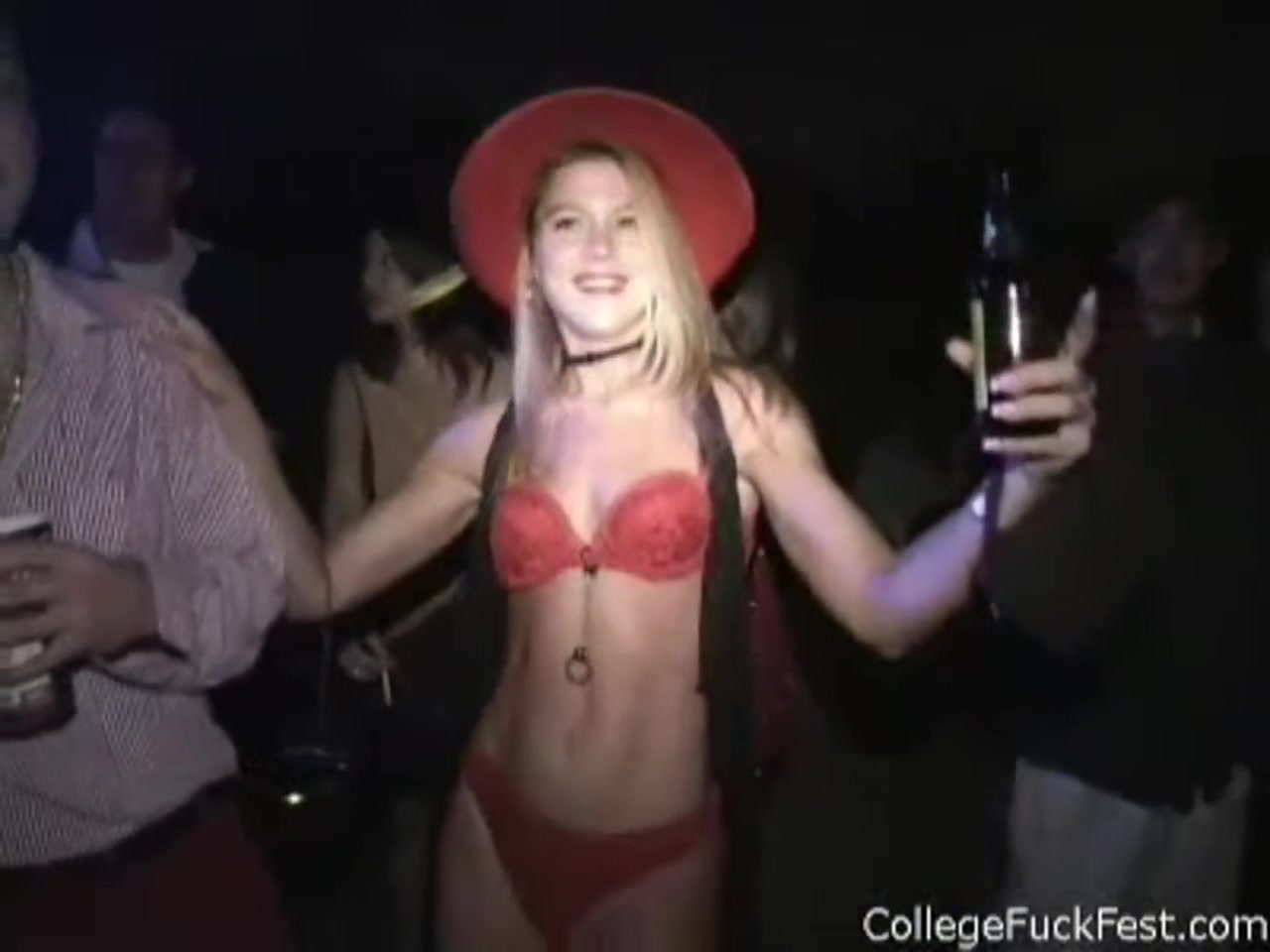 Coed pimps and hoes party gets nasty